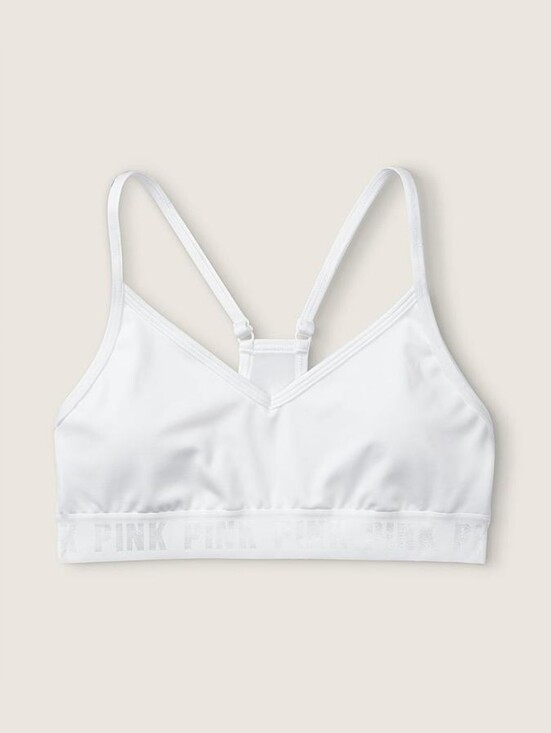 Victoria's Secret Other - Victorias Secret Sports Bra XL White Ultimate Lightly Lined Padded Active New